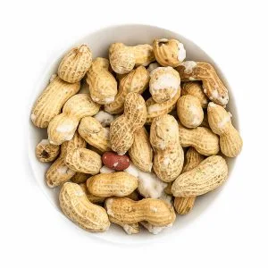 بادام زمینی غلاف دار