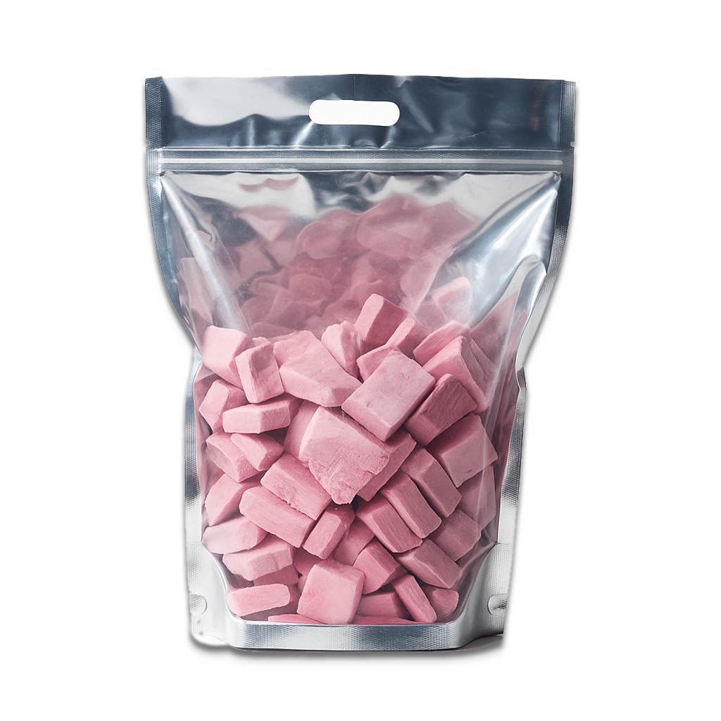 بستنی خشک با طعم توت فرنگی | Strawberry Freeze Dried Ice Cream 4 بستنی خشک توت فرنگی 4