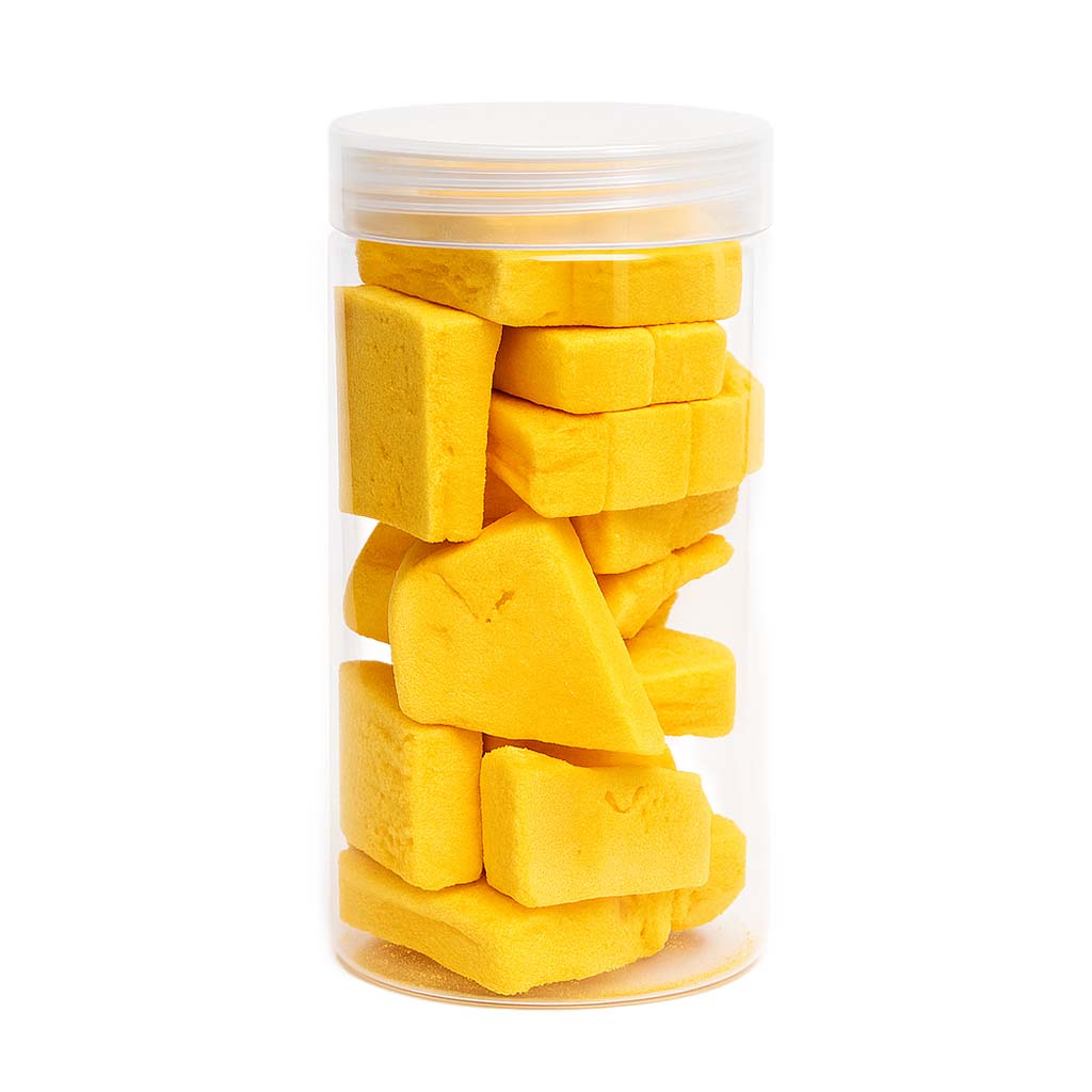 بستنی خشک با طعم انبه | Mango Freeze Dried Ice Cream 1 بستنی خشک انبه 1