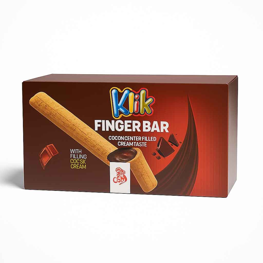 فینگر بار مغزدار کلیک | Klik Finger Bar 4 خرید فینگر بار شکلاتی