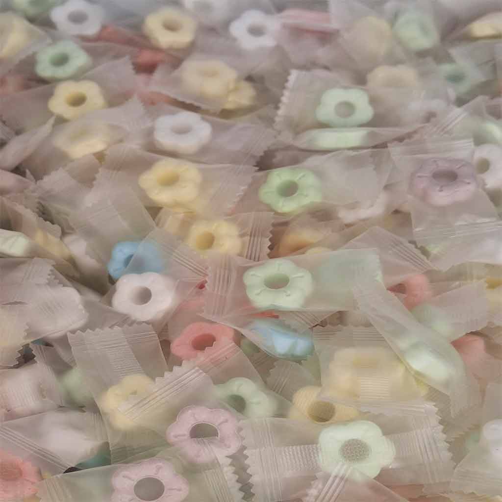 آبنبات شکوفه چینی | Chinese Mint Candy 2 خرید آبنبات شکوفه چینی