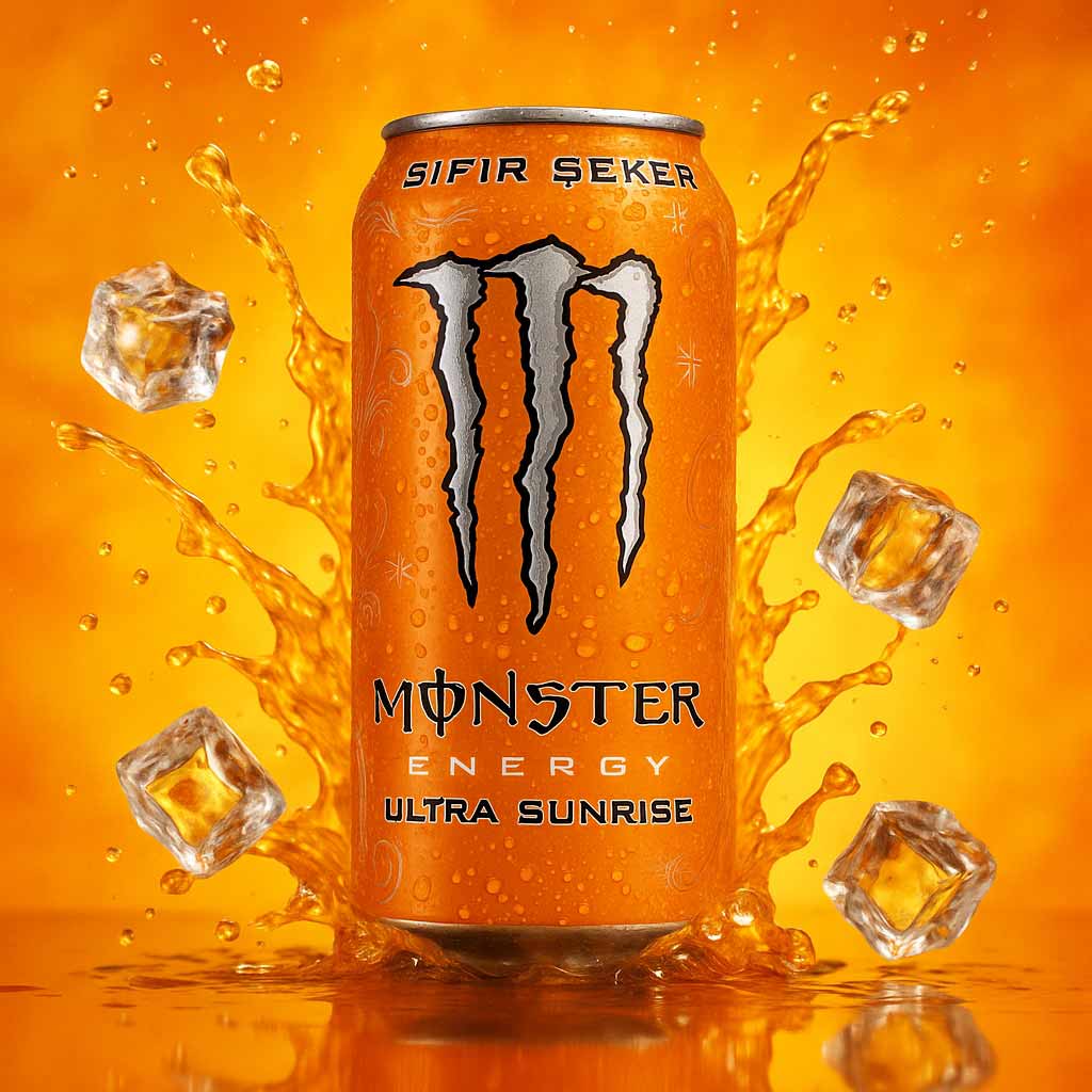 نوشیدنی انرژی زا مانستر مدل نارنجی بدون شکر 500 میلی لیتر | Orange Monster 2 مانستر نارنجی 2