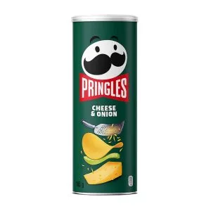 چیپس پرینگلز با طعم پنیر و پیاز