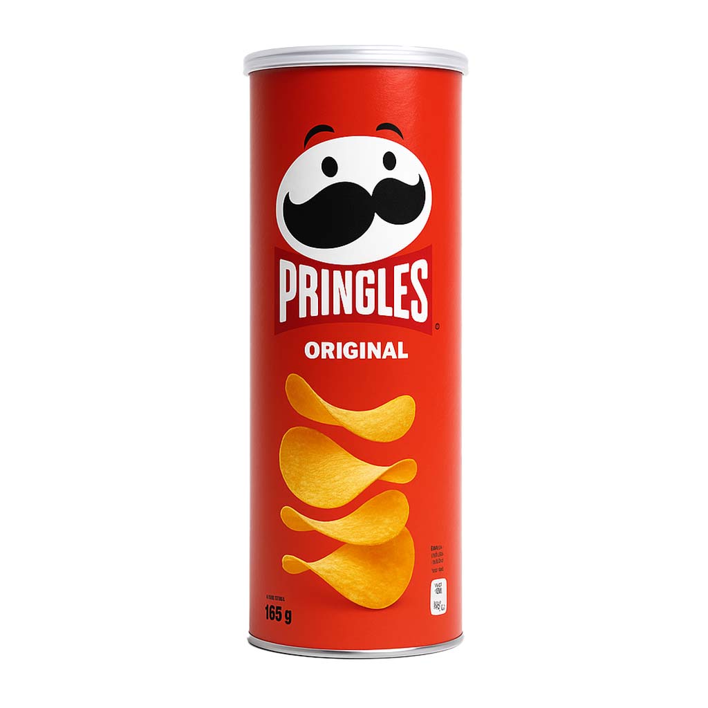 چیپس پرینگلز اصل با طعم اورجینال 165گرم | Original Pringles Chips 1 چیپس پرینگلز با طعم اورجینال