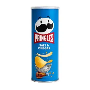 چیپس پرینگلز با طعم سرکه و نمکی