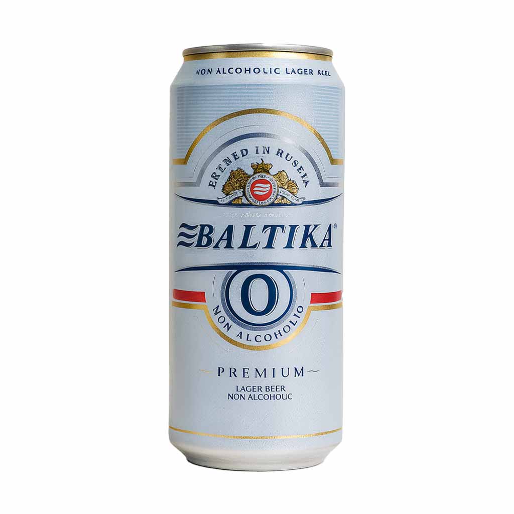 نوشیدنی آبجو بدون الکل بالتیکا روسی 500 میلی لیتر | Baltika Beer 1 نوشیدنی آبجو بدون الکل بالتیکا روسی