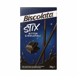 چوب شکلاتی شکلات تلخ بیسکولاتا