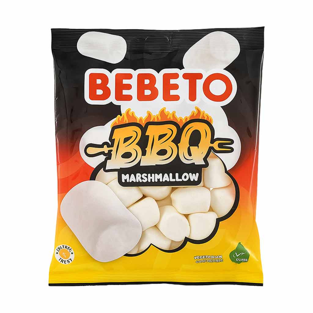 مارشمالو کبابی ببتو 275 گرمی | Bebeto BBQ Marshmallow 3 مارشمالو کبابی ببتو 3