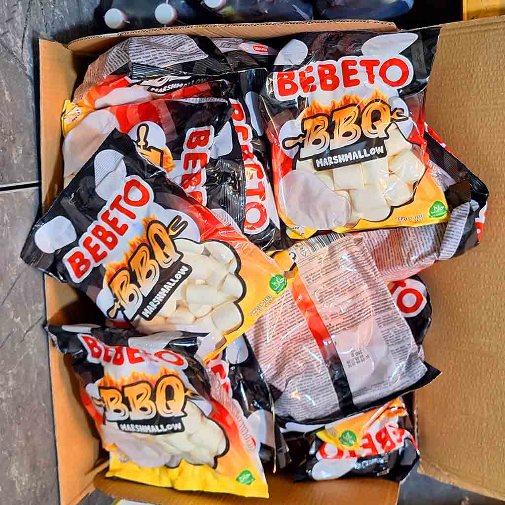 مارشمالو کبابی ببتو 275 گرمی | Bebeto BBQ Marshmallow 4 مارشمالو کبابی ببتو 4