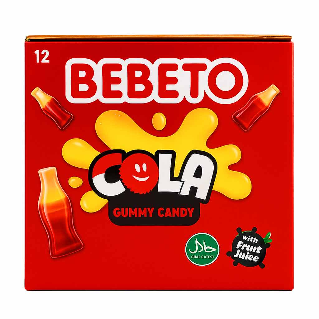 پاستیل نوشابه ببتو 80 گرم | Bebeto Cola Gummies 2 خرید پاستیل نوشابه ببتو 2