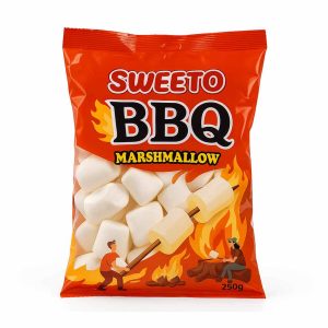 مارشمالو کبابی سوییتو 250 گرم | Sweeto Marshmallow BBQ 13 خرید مارشمالو کبابی سوییتو