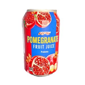 نوشیدنی میوه ای آر پی جی با طعم انار به همراه پالپ 330 میلی لیتر | RPG Pomegranate Drink